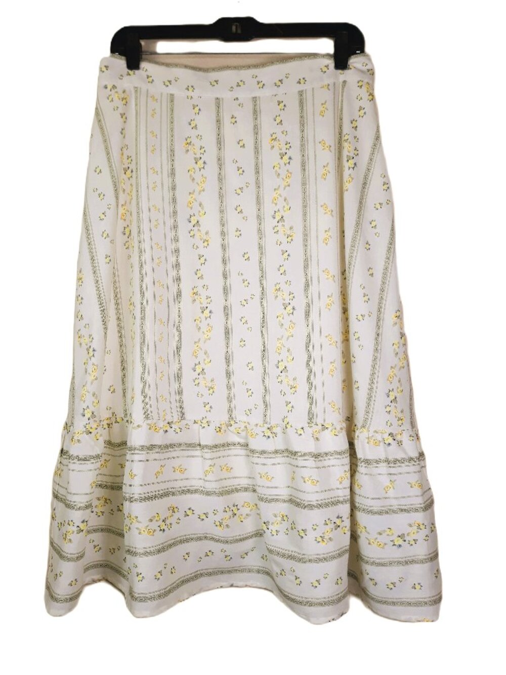 Antonio Melani Cottagecore Floral Midi Skirt 10
